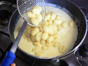 Gnocchi gorgonzola e mascarpone