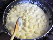 Gnocchi gorgonzola e mascarpone