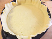 Torta salata al prosciutto e formaggio