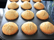 Muffin di banane e cocco