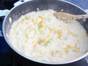 Risotto ai fiori di zucca