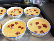 Creme brule ai lamponi