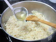 Risotto con la salsiccia