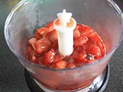 Mousse di fragole