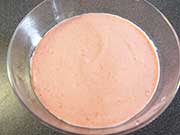 Mousse di fragole