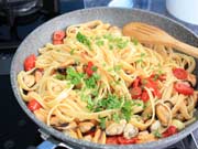 Pasta con le cozze