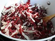 Risotto radicchio e gorgonzola