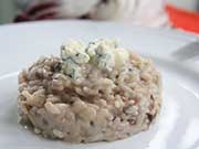 Risotto radicchio e gorgonzola