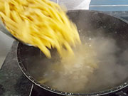 Pasta con gli scampi