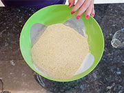 Pane di grano saraceno per celiaci