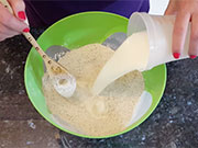 Pane di grano saraceno per celiaci