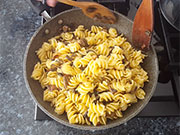 Pasta funghi e castagne