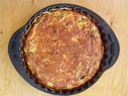 Torta di zucchine e tonno