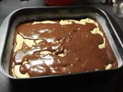 Brownies marmorizzati