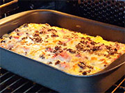 Lasagne al prosciutto e funghi