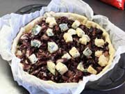 Quiche di radicchio e gorgonzola