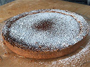 Crostata al limone e mandorle