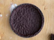 Crostata di lamponi al cioccolato