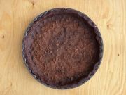 Crostata di lamponi al cioccolato