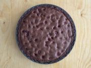 Crostata di lamponi al cioccolato