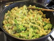 Pennette broccoli e pancetta