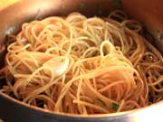 Spaghetti aglio e olio