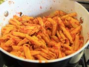 Garganelli con la salsiccia