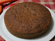 Torta di carote al cioccolato