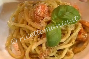 Pasta al pesto alla trapanese - cotto e mangiato