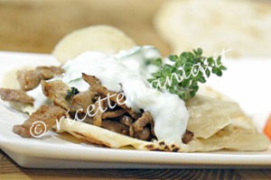 Pita con tzatziki - Alessandro Borghese