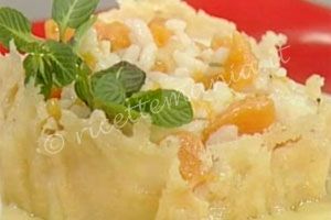 Risotto alla zucca con robiola e timo - Gilberto Rossi