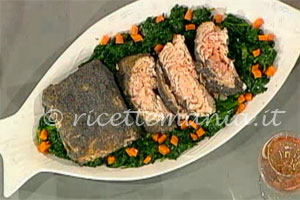 Salmone in crosta di pane e di semi di papavero - sorelle Landra