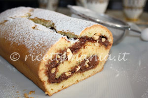 Strudel alla crema di nocciole (nutella) - Anna Moroni