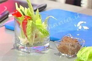 Salsa tapenade con pinzimonio di verdure - Antonella Clerici