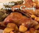 Abbacchio al forno con carciofi - I menu di Benedetta