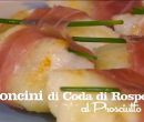 Bocconcini di coda di rospo al prosciutto crudo - I men di Benedetta