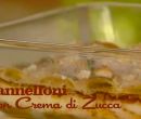 Cannelloni alla zucca con lardo e amaretti - I men di Benedetta