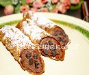 Cannoli siciliani al cioccolato