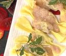 Caramelle di pasta fresca con crema alla salvia - Sergio Barzetti