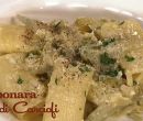 Carbonara di carciofi - I men di Benedetta