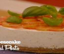 Cheesecake al pesto - I men di Benedetta