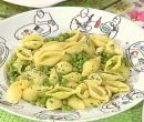 Conchiglie gialle con piselli e zafferano - Antonella Clerici