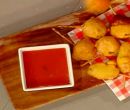 Corn dog e crocchette di prosciutto