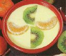 Crema di kiwi e mandarino