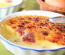 Creme brule ai lamponi