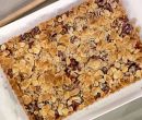 Crumble di mandorle e ciliegie - Anna Moroni