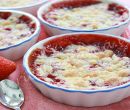 Crumble di fragole