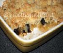 Crumble di mele e prugne