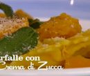 Farfalle con crema di zucca - I men di Benedetta