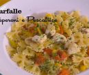 Farfalle peperoni e pescatrice - I men di Benedetta